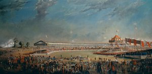 Delhi Durbar, celebration on the occasion of Queen Victoria becoming Empress of India, 1877 by Alexander Caddy